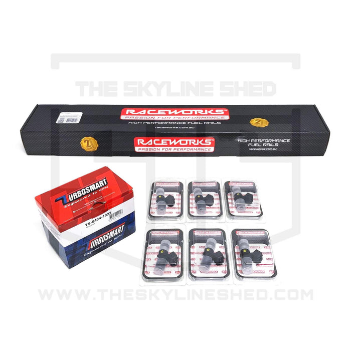 The Skyline Shed - 650HP Fuel Rail Kit to suit RB25 and RB25NEO