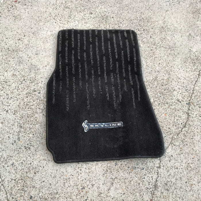 The Skyline Shed - R33 Series 2 *RARE* Floor Mat Single Passenger Piece to suit R33 GTS / GTST / GTR - USED PARTS