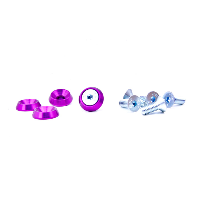 Platinum Racing Products - M8/20mm Countersunk Vehicle Dress Up Bolt Kits