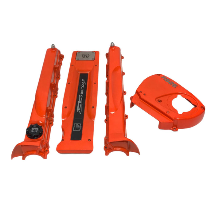 The Skyline Shed - RB26 Orange Cam Cover Set - USED PARTS