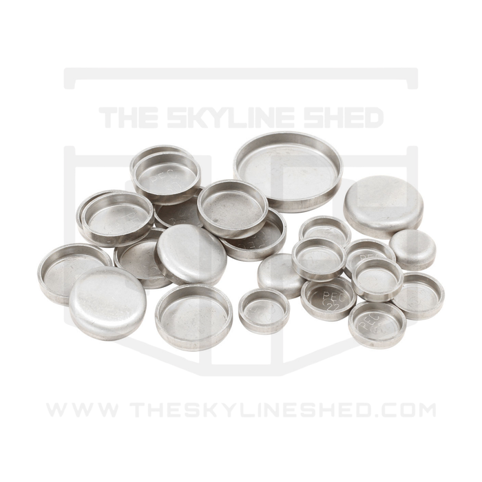 Aerolfow - Stainless Welch Plug Set RB20 / RB25 / RB26 /RB30 AF3000-1007