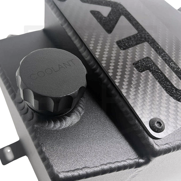 AT Performance - Coolant Overflow 'COMBO' Catch Can to suit Skyline R33 GTS / GTST