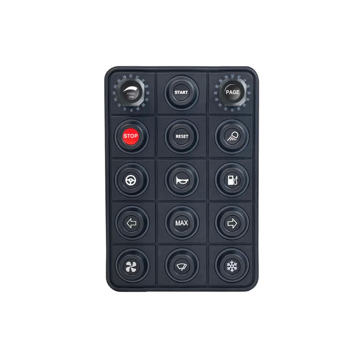 Link CAN Keypad 15 Button + 2 Rotary Encoders | 101-0330