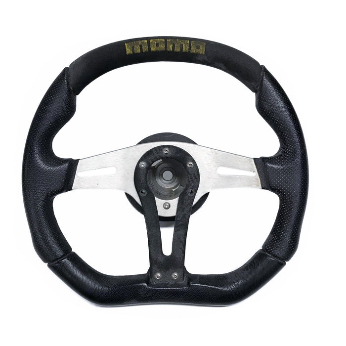 The Skyline Shed - Momo Steering Wheel with Boss Kit to suit R33 - USED PARTS
