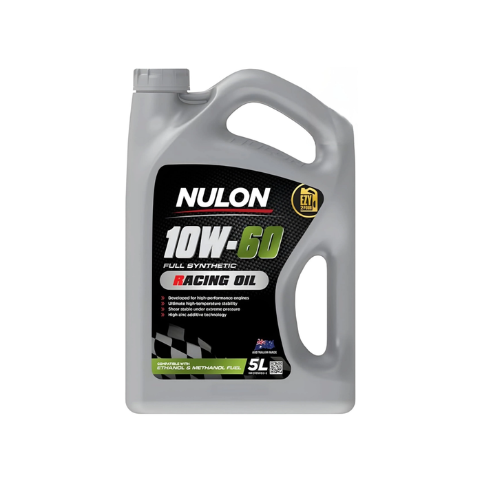 Nulon - Full Synthetic 10W-60 Racing Oil 5 Litre