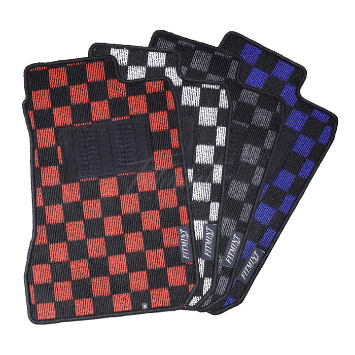 Fitmint Automotive - Checker Floor Mats to suit Nissan Skyline R33 ALL VARIANTS