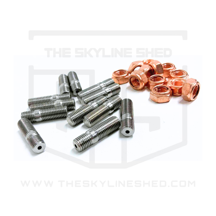 The Skyline Shed - Extra Short Manifold Stud and Nut Kit to suit RB25