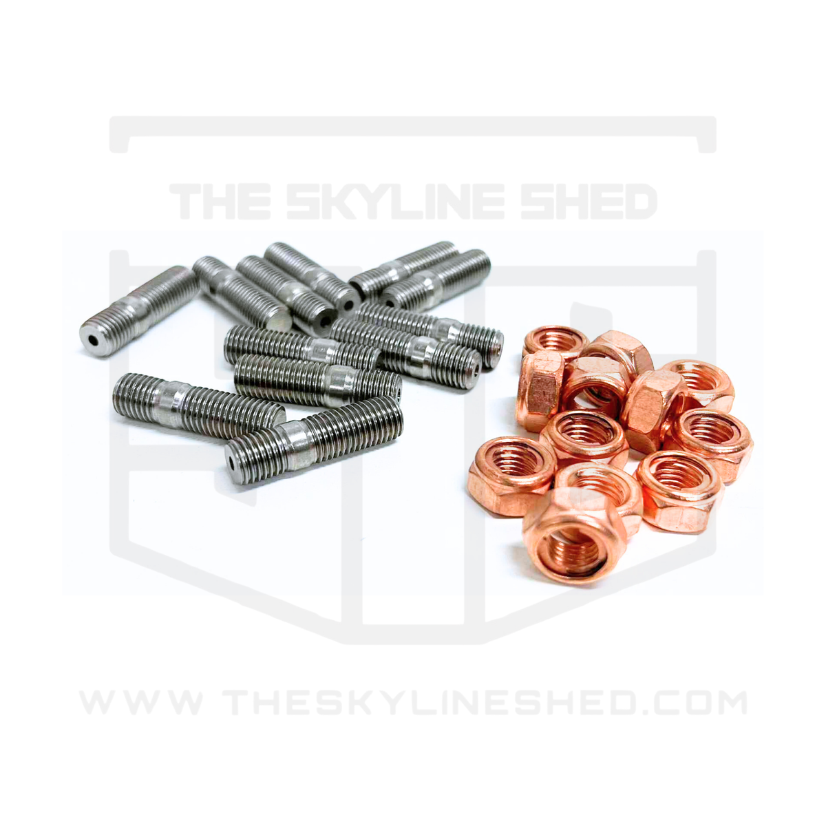 The Skyline Shed - Extra Short Manifold Stud and Nut Kit to suit