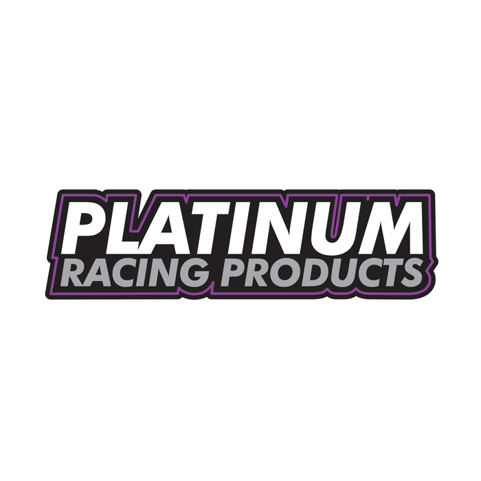 Platinum Racing Products - PRP Sticker (Black and Purple)