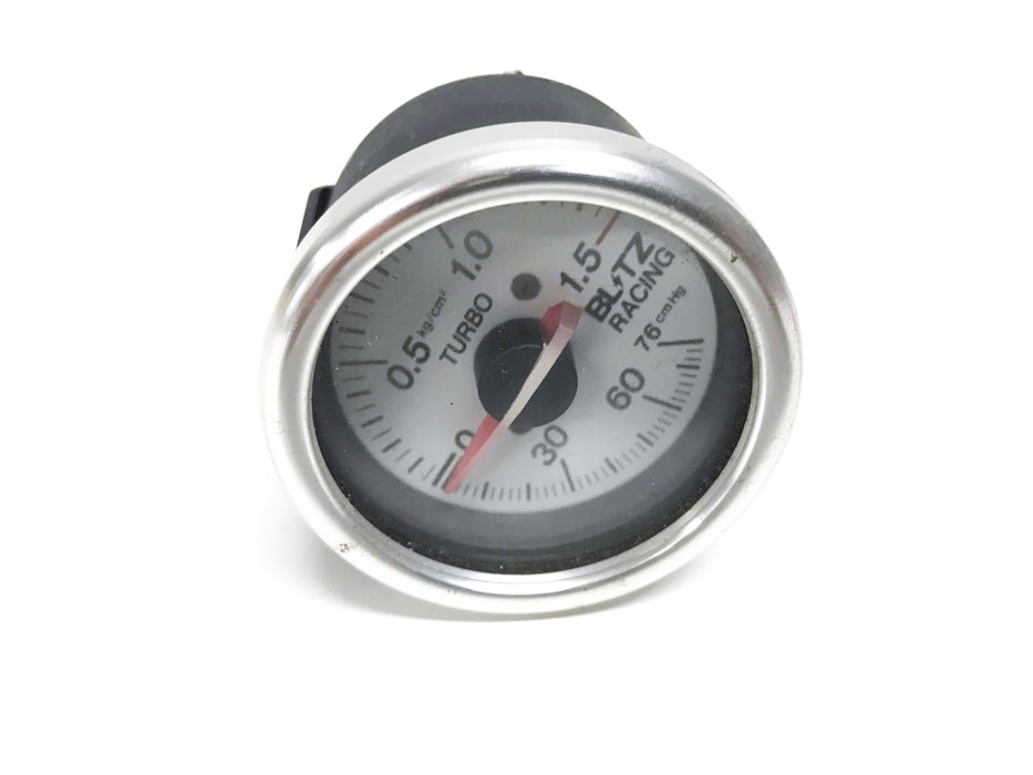 The Skyline Shed - Blitz White Face Boost Gauge 52MM - USED PARTS