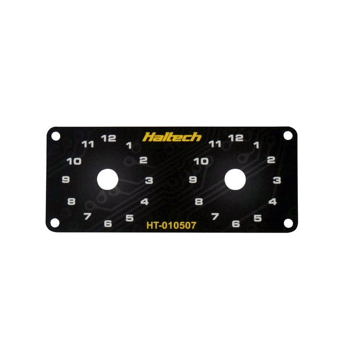 Haltech - Dual Switch Panel Only