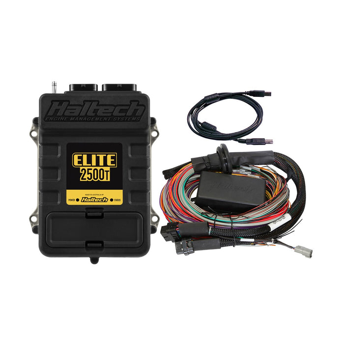 Haltech - Elite 2500 T + Premium Universal Wire-in Harness Kit Length: 2.5m (8')