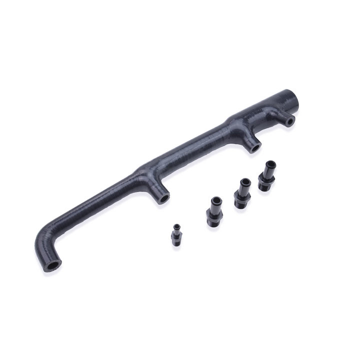 Platinum Racing Products - Molded Silicone Coolant Manifold to Suit Hypertune RB V2 Inlet Manifold
