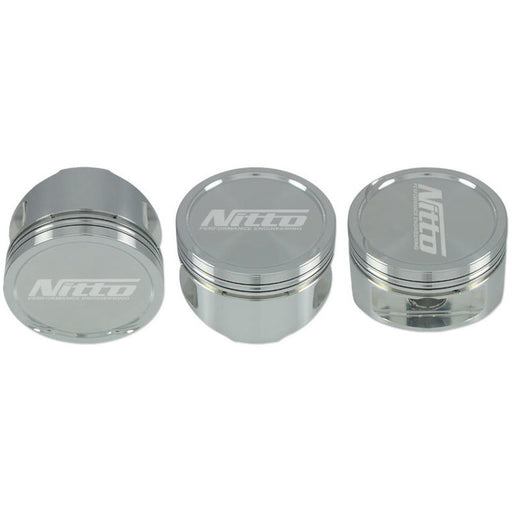 NITTO FORGED PISTONS - RB30 TWIN CAM HEAD (RB25/RB26) - The Skyline Shed Pty Ltd