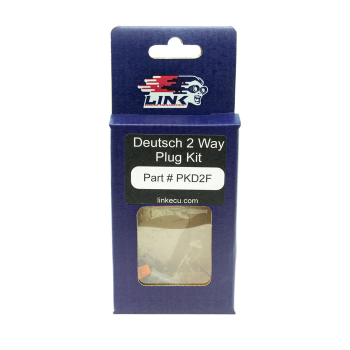 Link ECU - Deutsch 2 Way Plug Kit (PKD2F)
