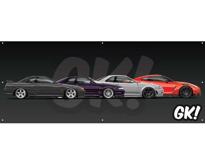 GKtech - Skyline GTR Banner