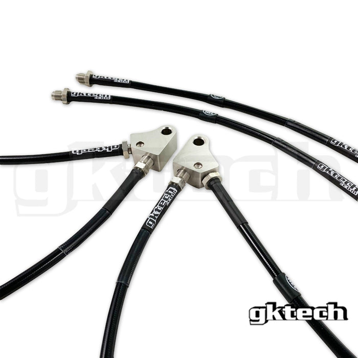 GKtech - Braided Brake Lines to suit R33 GTST